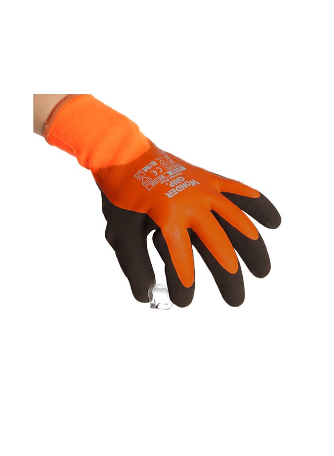 WG-338 Thermo Plus Coldproof Work Gloves Black/Orange 27.00X1.50X15.00centimeter - v1582811993/N35136819A_3