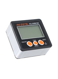 Generic Multi-Functional Digital Inclinometer Electronic Protractor Black 8.00X3.50X6.50cm  - Image 2