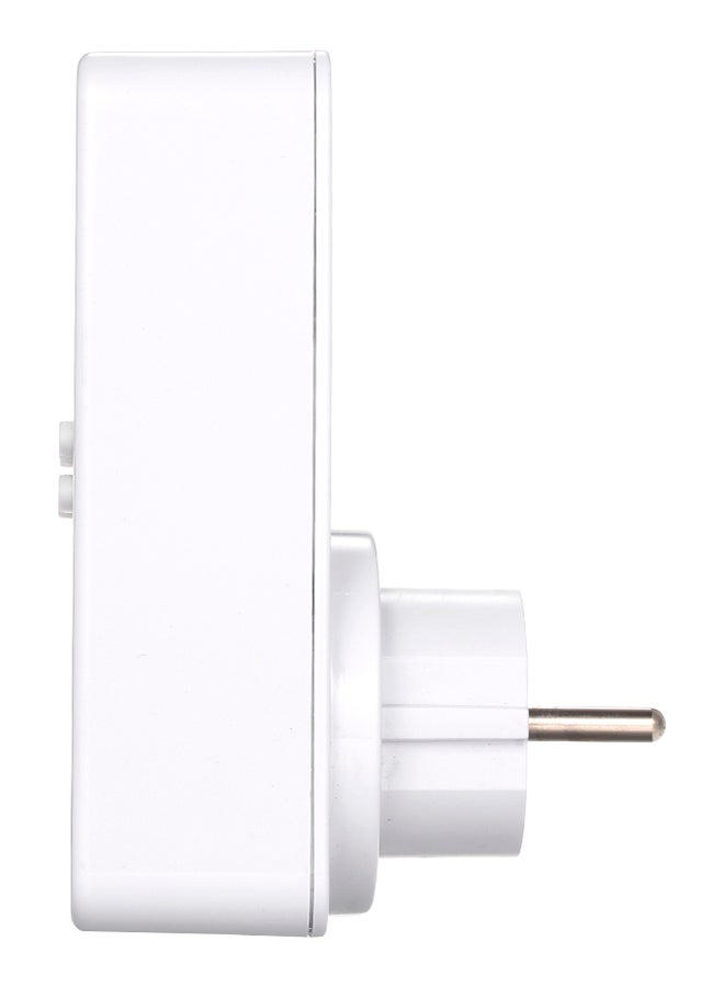 Digital Switch Socket Timer White 19 X 9 X 10cm - Image 3
