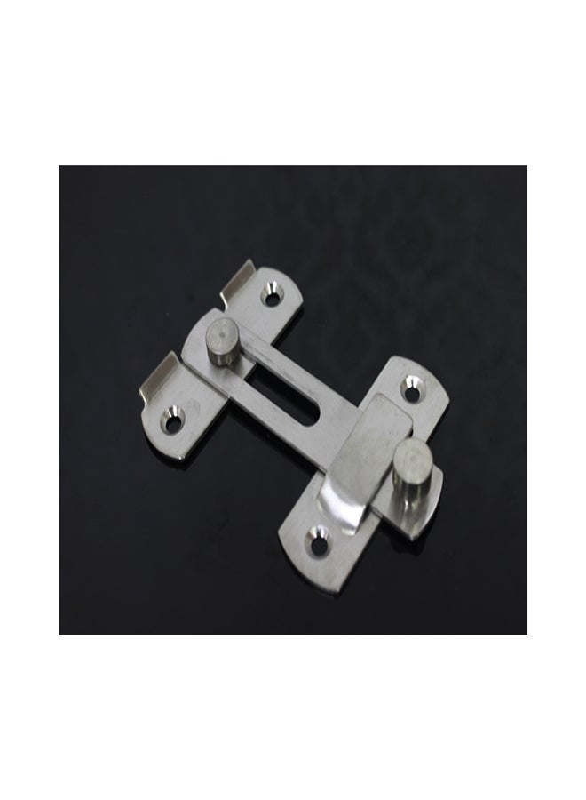 Generic Hasp Latch Gate Latches Door Lock silver  - Image 3