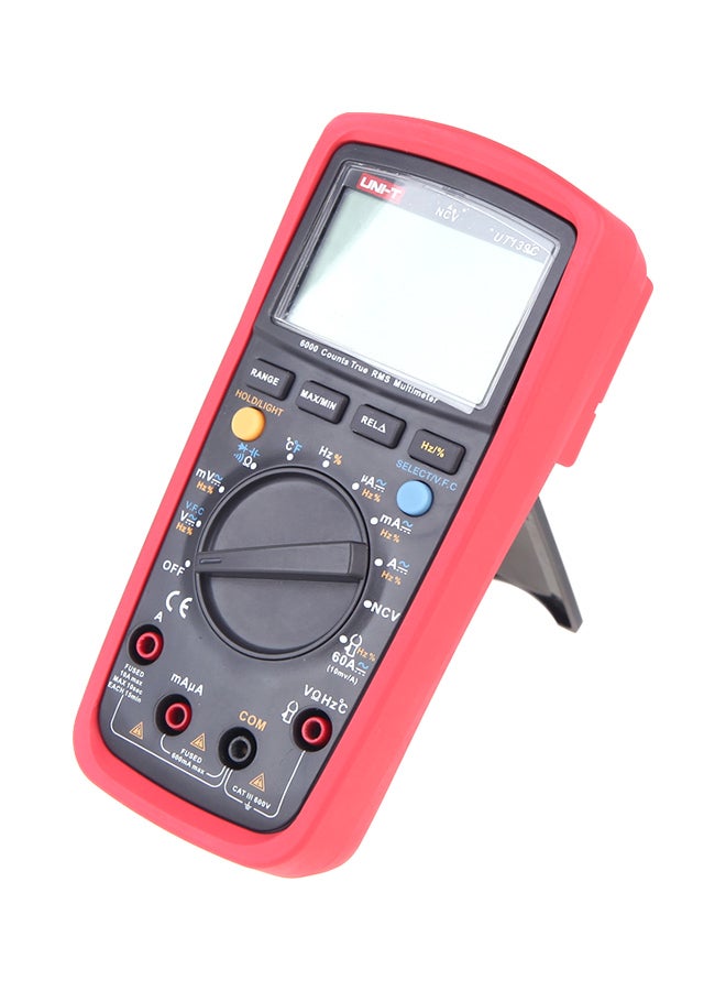 UNI-T True Rms Digital Multimeters Black/Red - Image 2