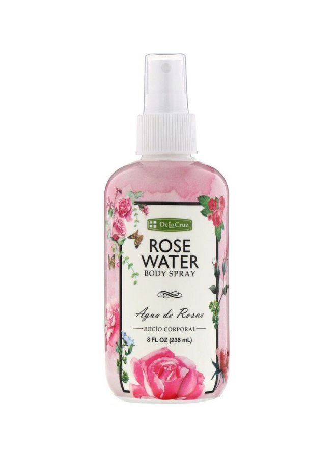 De La Cruz Rose Water Body Spray 