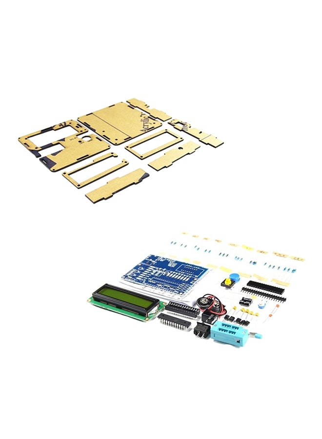 Multi-Functional DIY Transistor Tester Kit White/Blue - Image 2