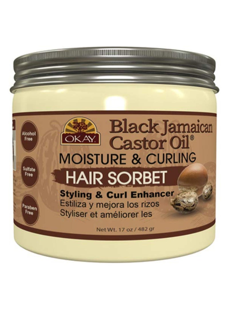 OKAY Black Jamaican Castor Oil Hair Sorbet