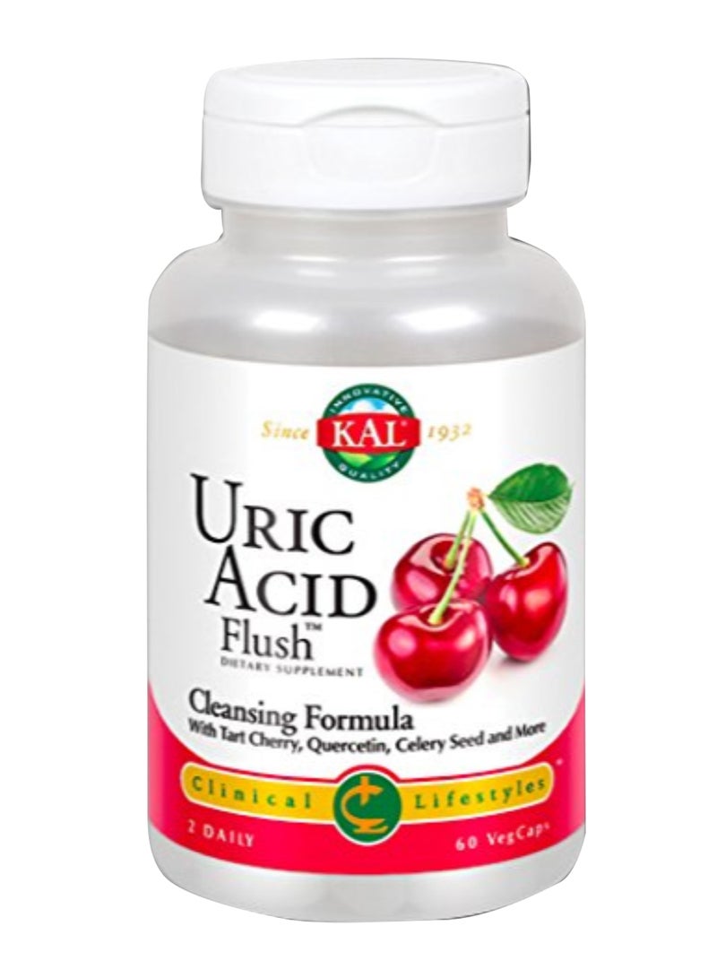 KAL Uric Acid Flush - 60 Capsules