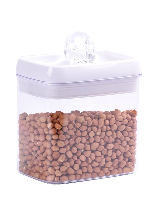 Food Storage Container Clear/White 16X10X16cm - Image 2