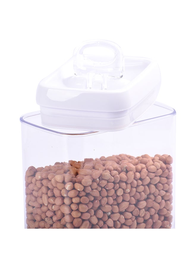 Food Storage Container Clear/White 16X10X16cm - Image 3