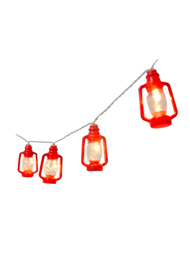 Salla - Lantern String Light Red 1.5meter - Image 1