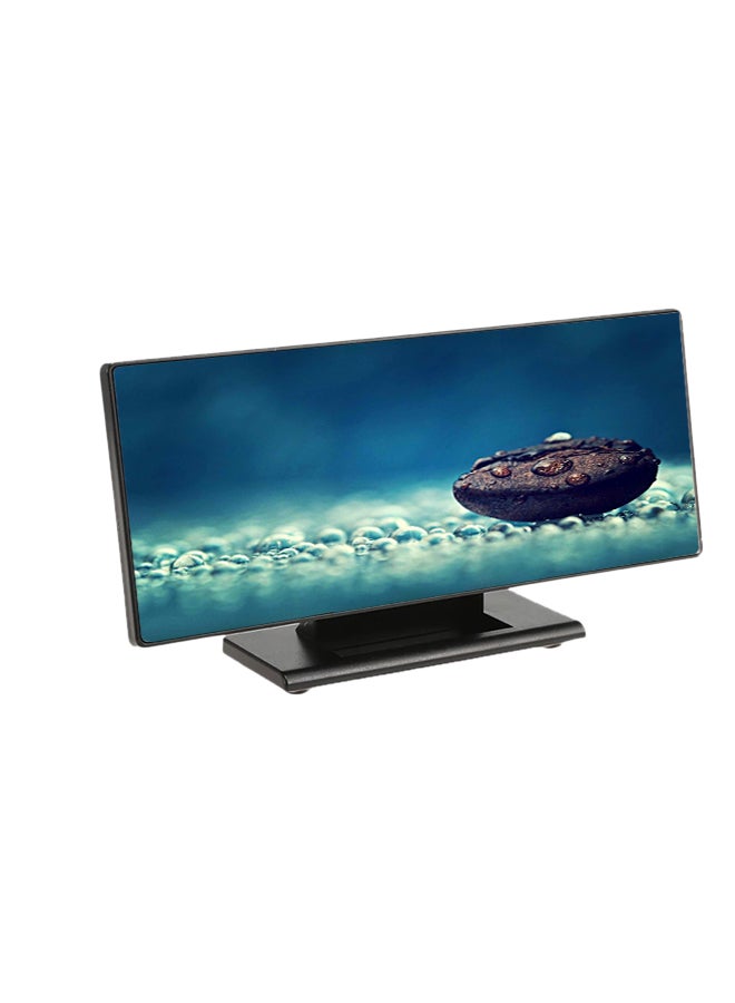 بيوينتي - ساعة منبه رقمية بضوء LED أسود 18.4 x 9.5سم - Image 1