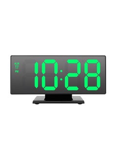 بيوينتي ساعة رقمية متعددة الوظائف بإضاءة LED أسود 9.5x 18.4x 4.2سم  - Image 1