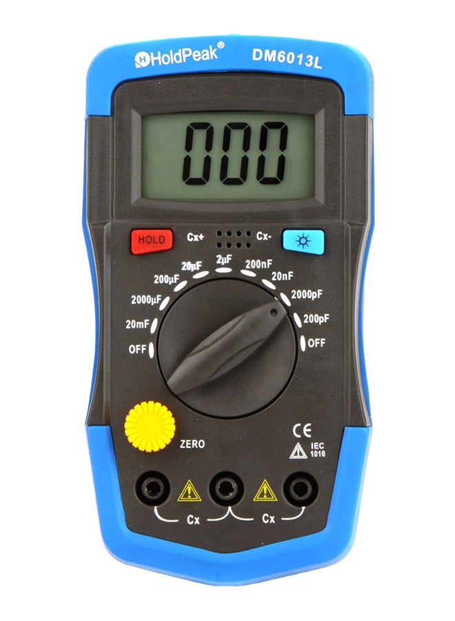 Handheld Digital Capacitance Meter Blue/Black - v1582874412/N35137223A_7