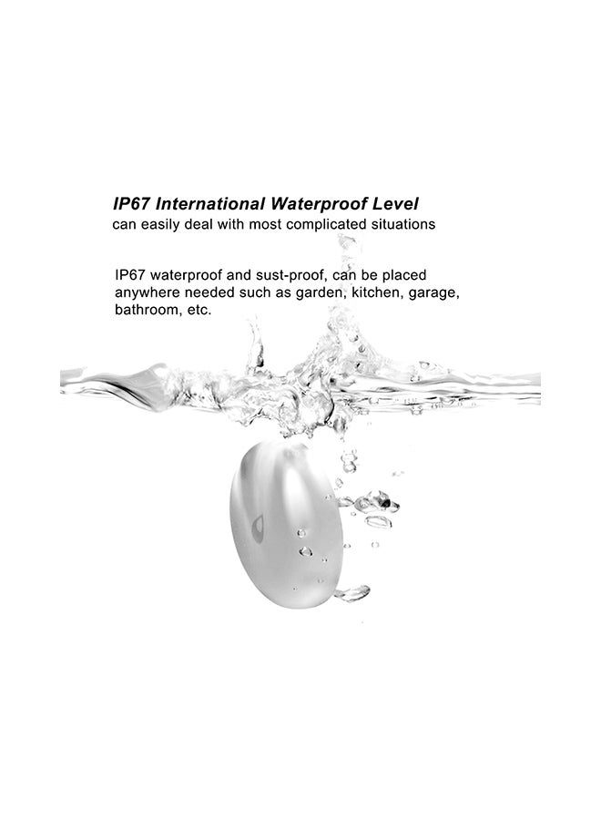 أكارا جهاز إستشعار كاشف تسرب المياه مع إنذار أبيض 17x1.7x12Ø³Ù†ØªÙŠÙ…ØªØ± - Image 4