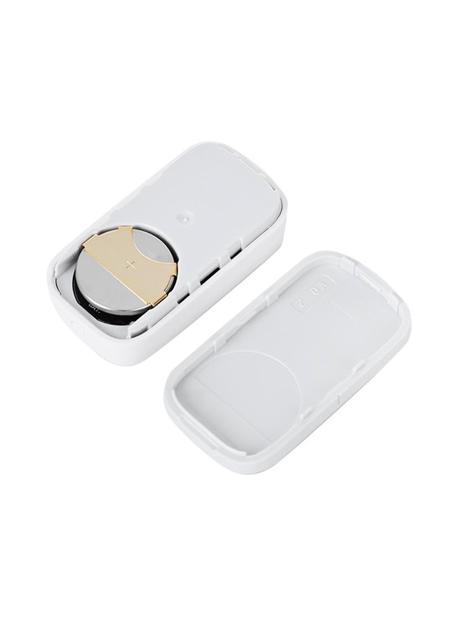 Aqara - Wireless Connection App Control Mini Door Sensor White 11x2.7x7.7cm - Image 1