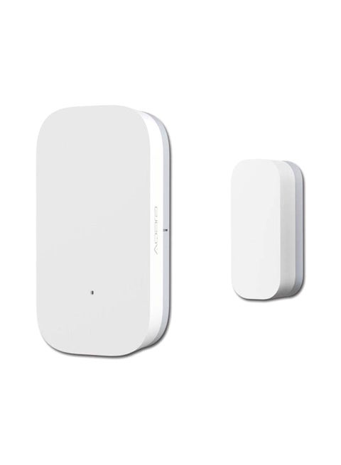 Wireless Connection App Control Mini Door Sensor White 11x2.7x7.7cm
