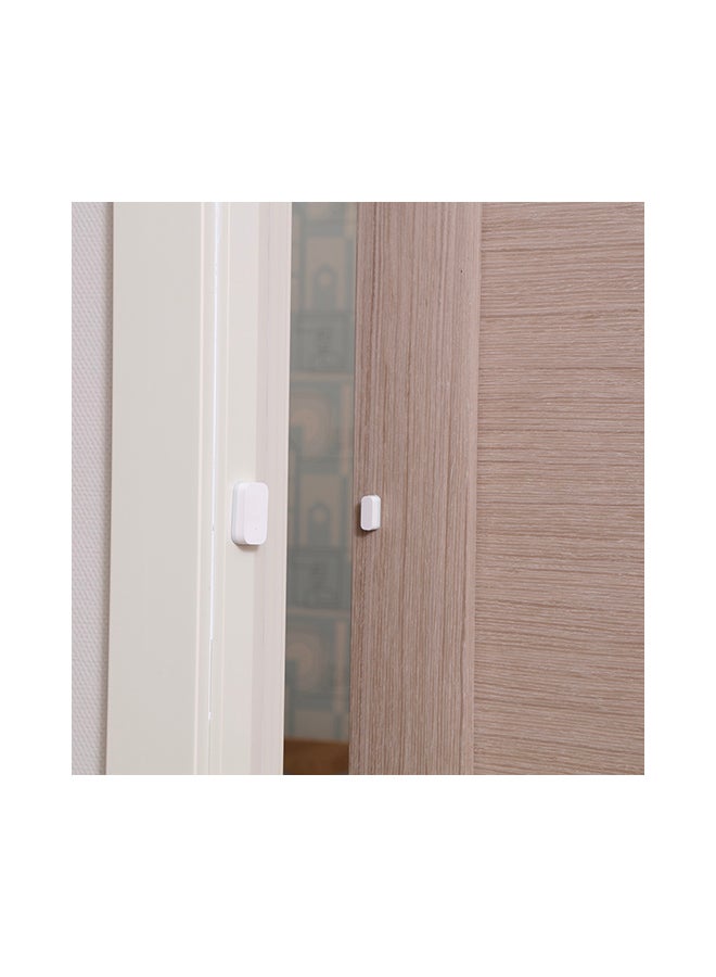 Aqara - Wireless Connection App Control Mini Door Sensor White 11x2.7x7.7cm - Image 1