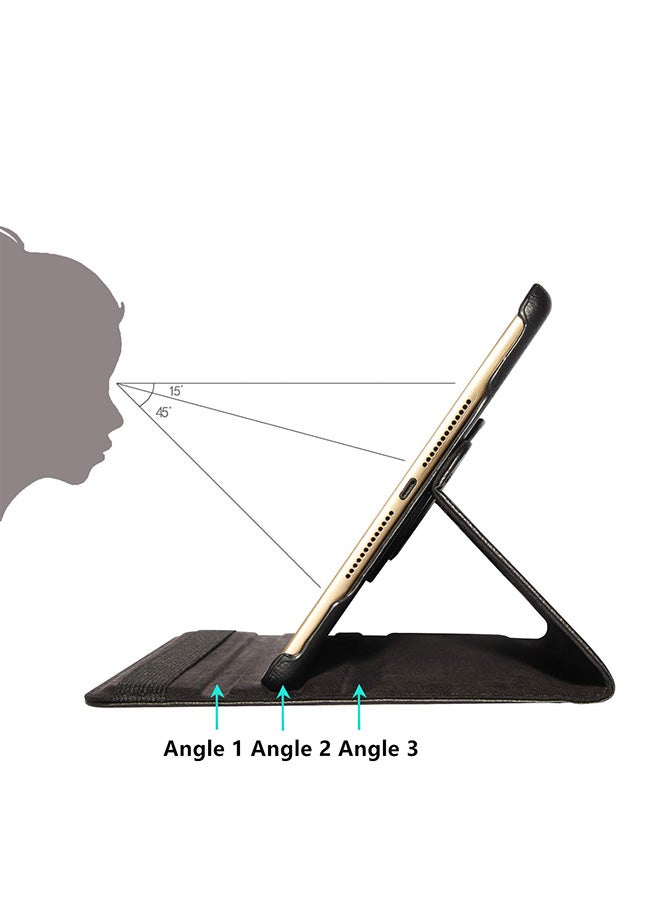 Muzz Slim Stand Magnetic Smart Cover For Apple Ipad Air 3/Pro 10.2 Inch 2019 Black - Image 4