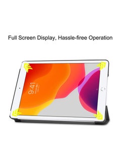 Muzz Slim Shell Standing Cover For Ipad 7Th Generation 10.2 Inch 2019 Black  - Image 3