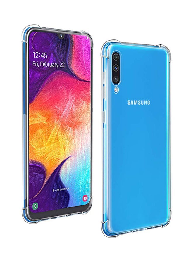 Muzz Bumper Back Case Cover For Samsung Galaxy A50 Clear - Image 1
