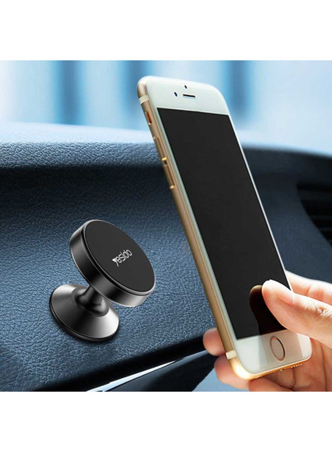 Yesido C56 Magnetic Suction Bracket Car Phone Holder Black  - Image 2
