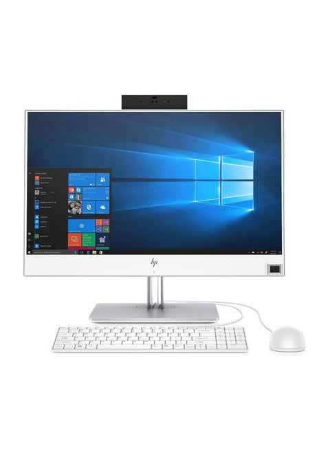 كمبيوتر مكتبي إليت ون ‎800 G4 الكل في واحد بشاشة 23.8 بوصة ومعالج كور i5 وذاكرة رام سعة 8 جيجابايت ومحرك أقراص SSD سعة 256 جيجابايت وبطاقة رسومات إنتل 630 بدقة فائقة الوضوح أبيض