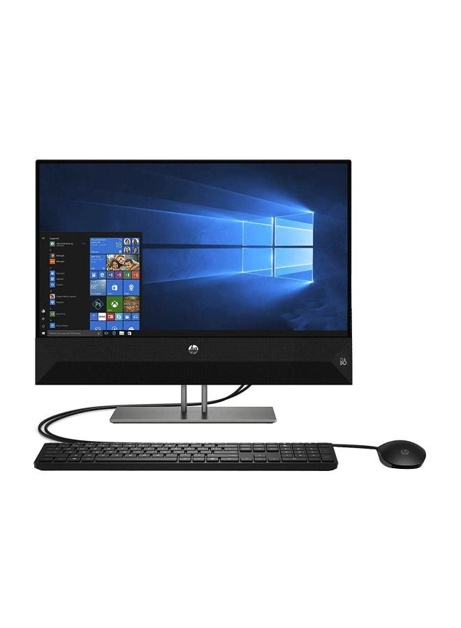 HP - Pavilion 24 All-In-One Desktop With 23.8-Inch Display, Core i5 Processor/16GB RAM/256GB PCIe SSD/Intel UHD Graphics 630 With Wired Keyboard And Mouse Black - Image 1