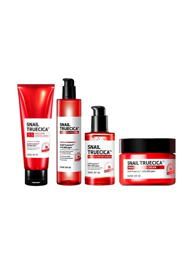 Some by Mi - 4-Piece Snail Truecica Toner Set - Image 1