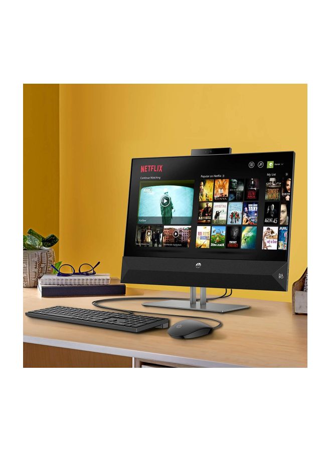 HP - Pavilion 24 All-In-One Desktop With 23.8-Inch Display, Core i5 Processor/16GB RAM/256GB PCIe SSD/Intel UHD Graphics 630 With Wired Keyboard And Mouse Black - Image 1