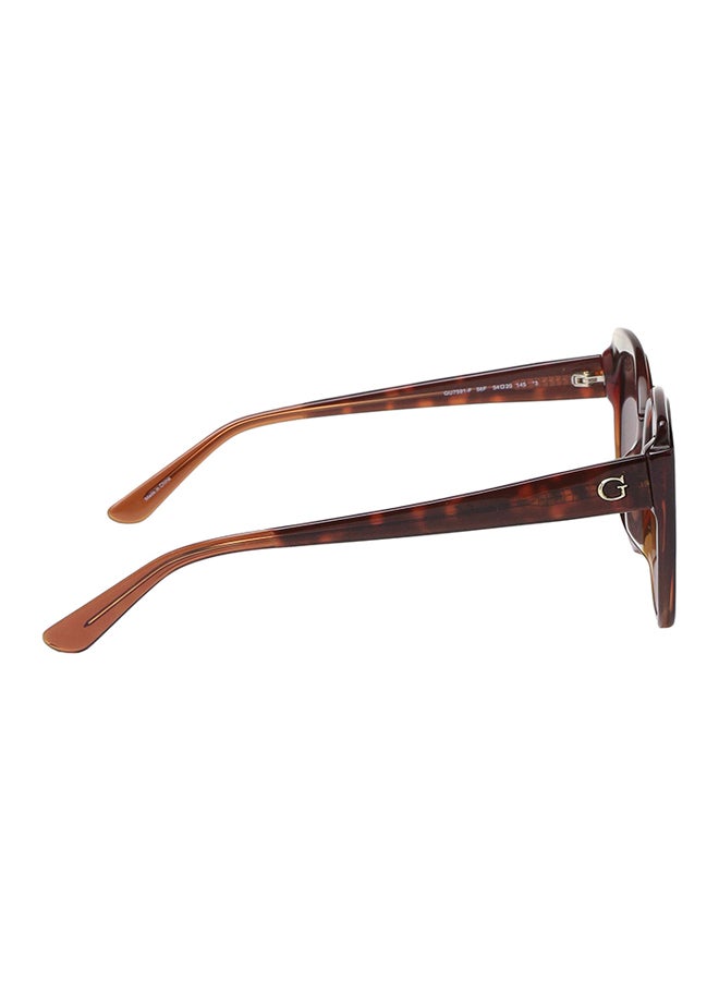 GUESS Women's Cat Eye Sunglasses - Lens Size: 54 mm - Image 3