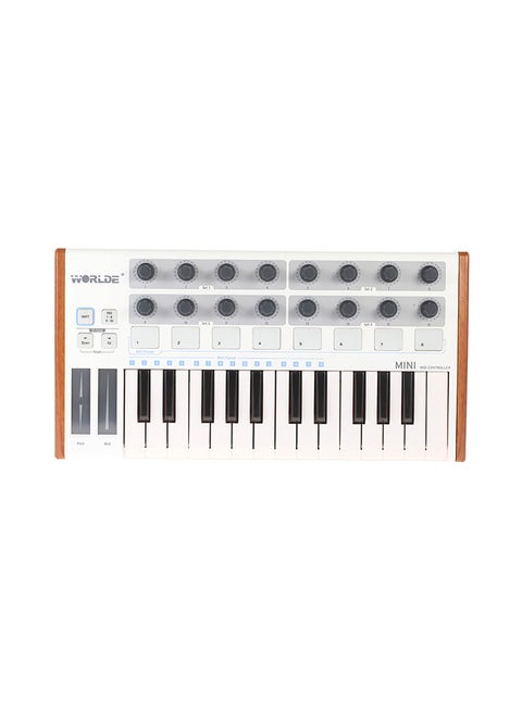 25-Key USB Midi Drum Pad And Keyboard Controller