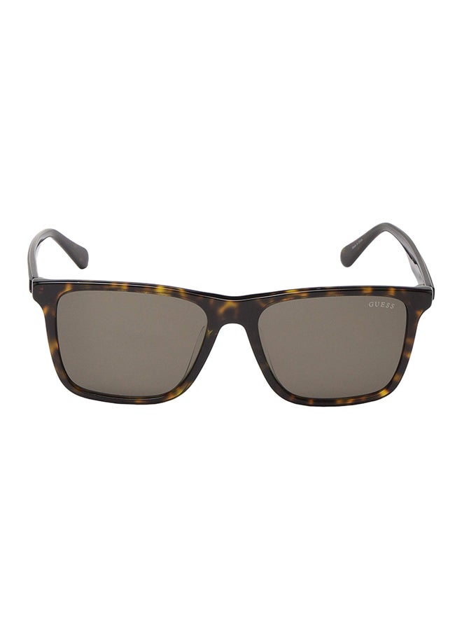 GUESS Men's Rectangular Sunglasses - Lens Size: 54 mm  - Image 2