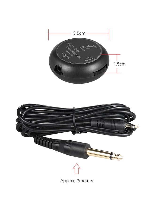Adeline Mini Piezo Pickup Contact Microphone Transducer - Image 5