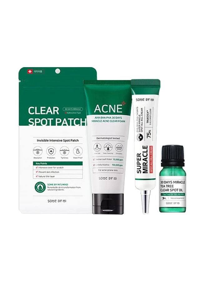 Some by Mi - 4-Piece Miracle Acne Spot Set - Image 1