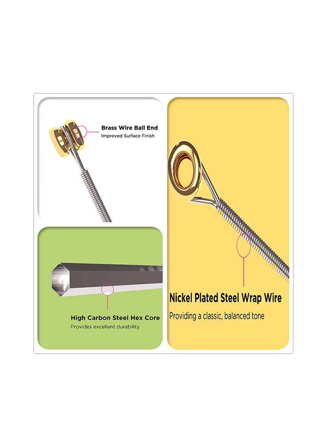 3-Piece Ernie Ball Super Slinky Nickel Wound Electric Guitar String Set - Image 4