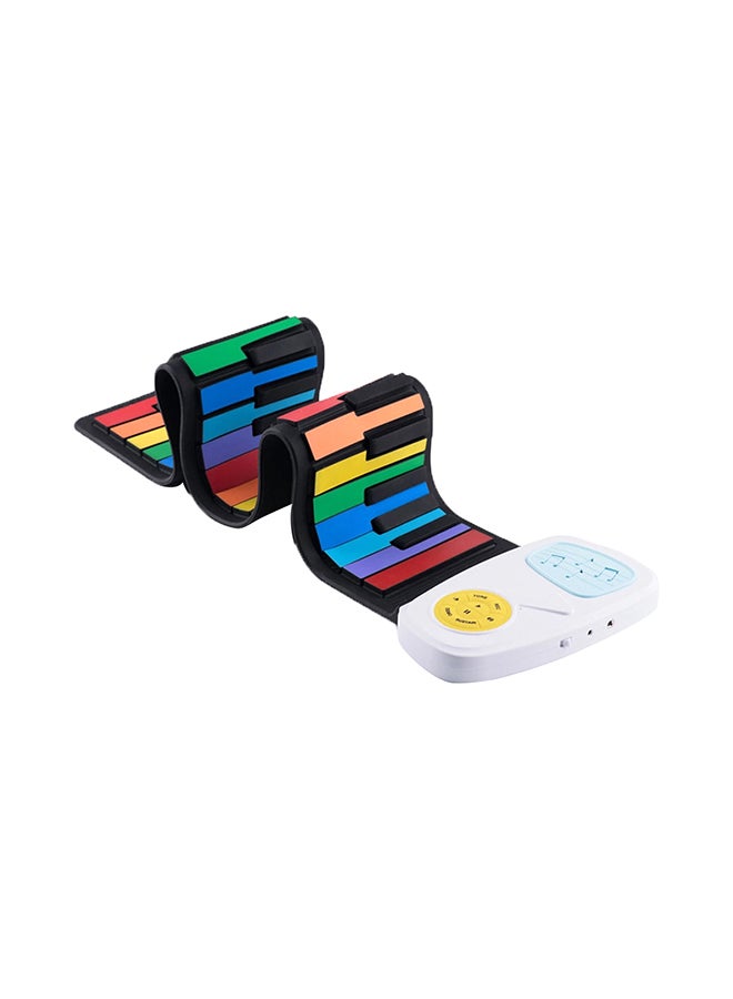 Generic 49-Key Speaker Hand Roll Up Piano  - Image 1