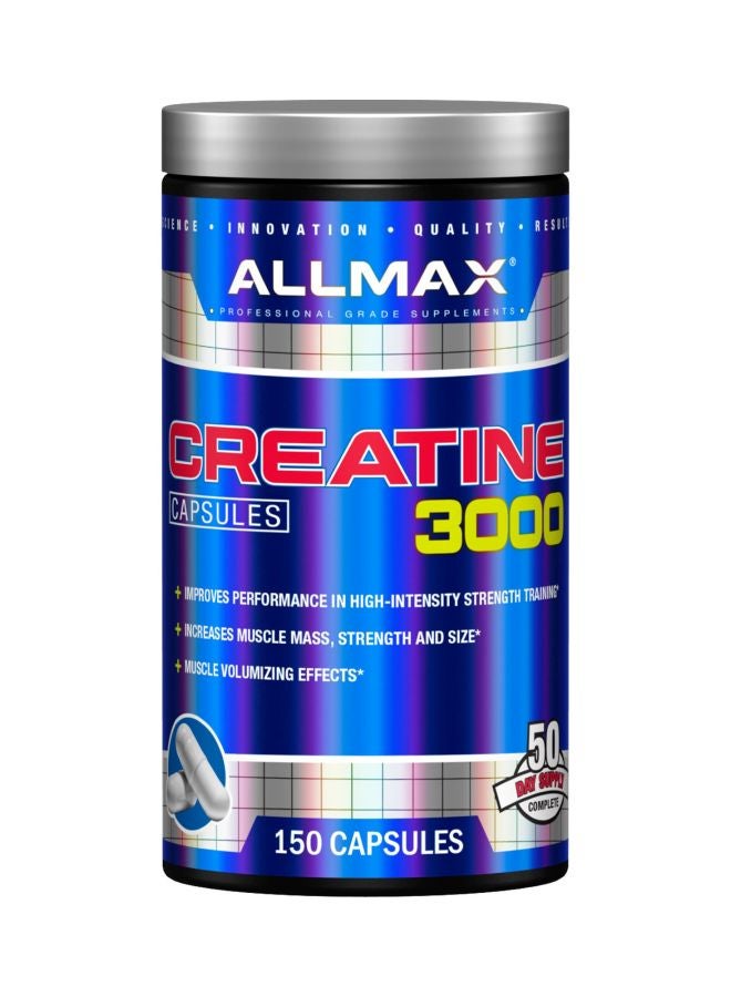 AllMax Nutrition - Creatine 3000mg - 150 Capsules - Image 1