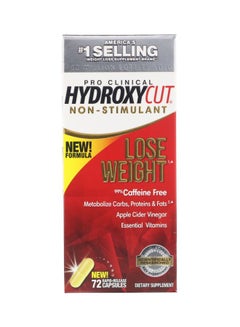 Hydroxycut Non-Stimulant Lose Weight Dietary Supplement - 72 Rapid-Release Capsules  - Image 2