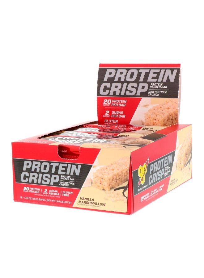 Pack Of 12 Protein Crisp Bars - Vanilla Marshmallow