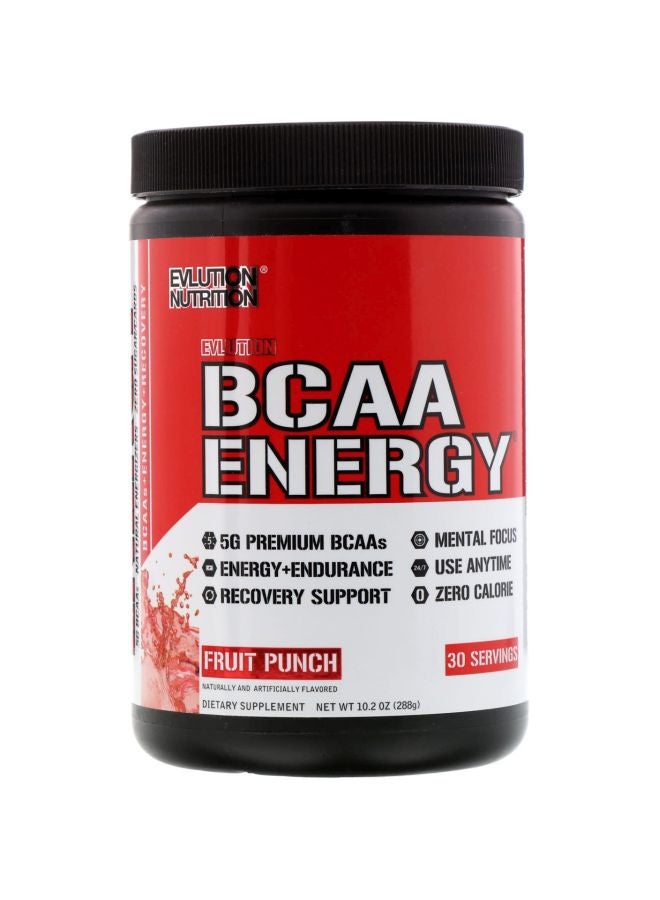 EVLUTION NUTRITION BCAA Energy Fruit Punch Dietary Supplement
