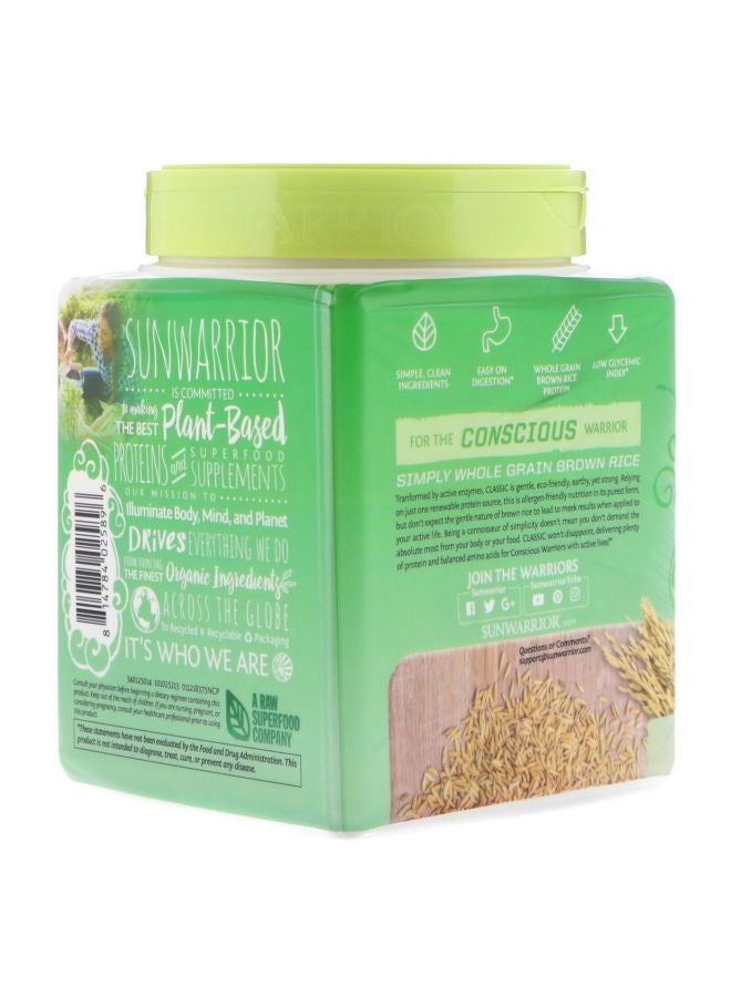 Sunwarrior Organic Plant Based Classic Plus Protein - Image 4