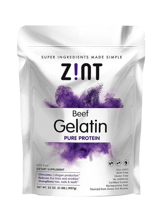 Zint Beef Gelatin Pure Protein Dietary Supplement - Image 1