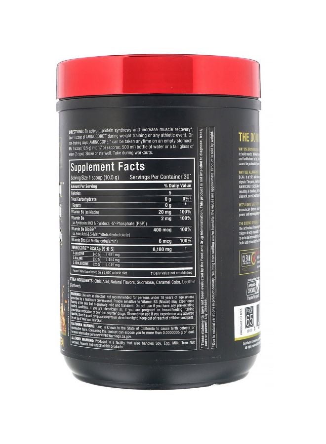 AllMax Nutrition Aminocore BCAA Sweet Tea Flavored Dietary Supplement - Image 2