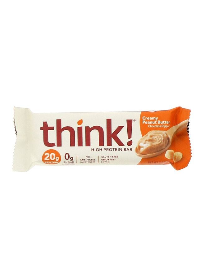 Think 10-Piece Creamy Peanut Butter High Protein Bar Set - Image 1