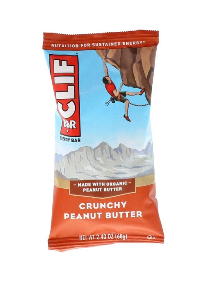 Clif Bar 12-Piece Crunchy Peanut Butter Protein Bar Set - Image 1