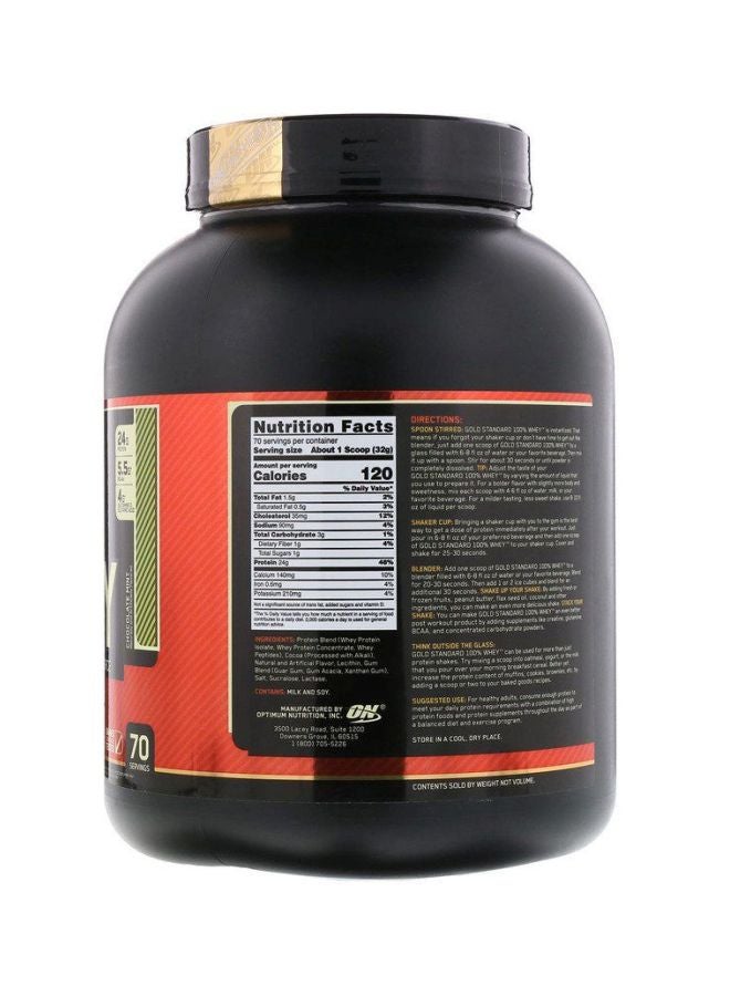 Optimum Nutrition Gold Standard 100 Percent Whey Protein - Chocolate Mint - 2.24 Kilogram - Image 2