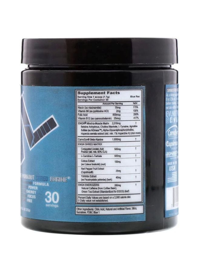 EVLUTION NUTRITION EVL Pre-Workout Shred Engine Dietary Supplement  - Image 2