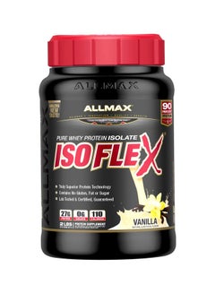 AllMax Nutrition Isoflex Pure Whey Protein - Vanilla  - Image 1