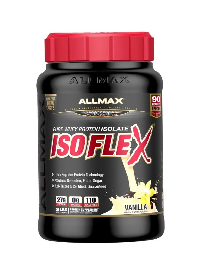 AllMax Nutrition Isoflex Pure Whey Protein - Vanilla - Image 1