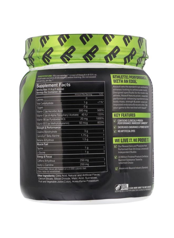 MusclePharm Assault Energy Plus Strength Dietary Supplement - Watermelon - Image 2