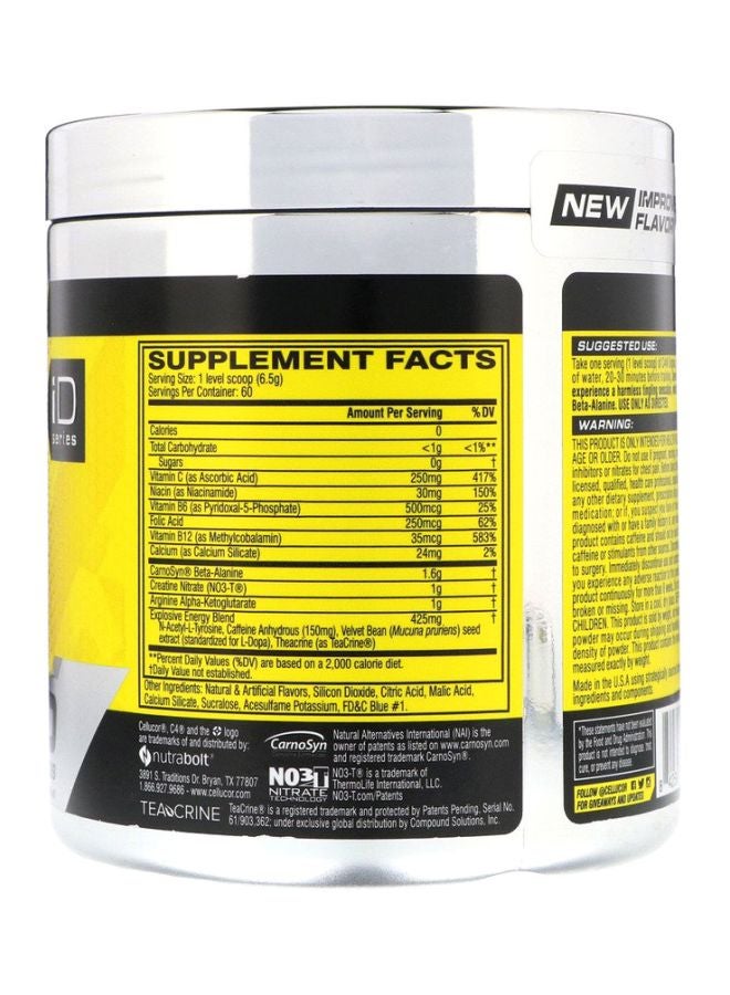 C4 Original Explosive Pre-Workout - Icy Blue Razz - 60 Servings