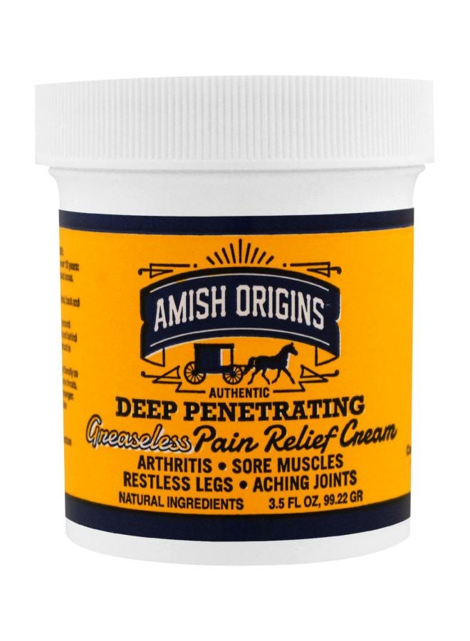 Deep Penetrating Greaseless Pain Relief Cream